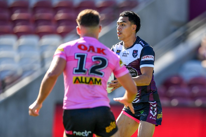 Lehi Hopoate has been in fine form for the Sea Eagles in the NSW Cup