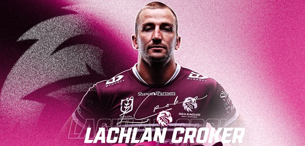 Sea Eagles re-sign Lachlan Croker for two more years