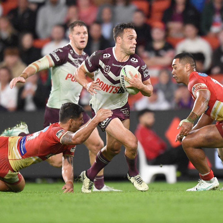 Two Manly players poll Dally M votes in Rd 10