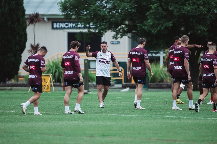 World Class.. Jon Clarke is making a big difference already at Sea Eagles training