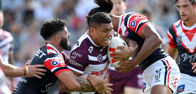 Sea Eagles show plenty of fight in loss to Roosters