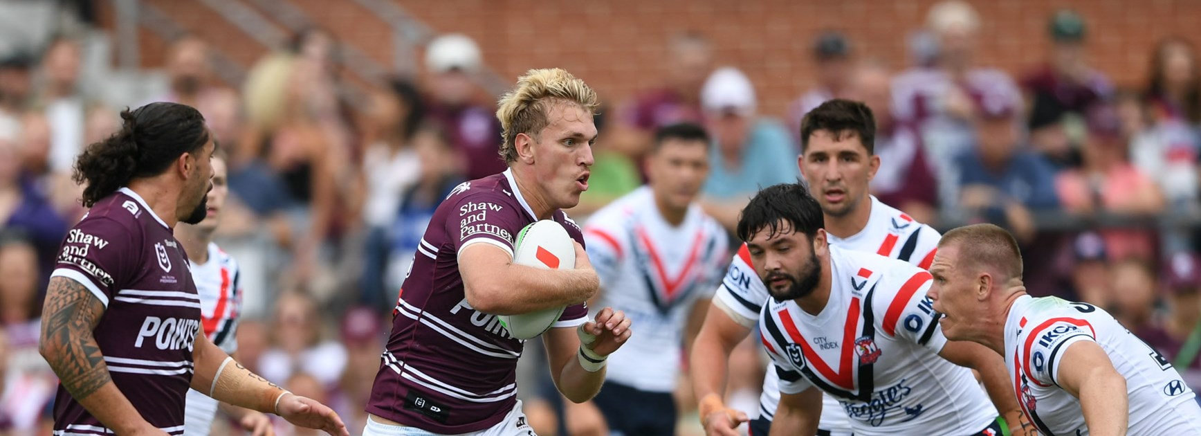Sea Eagles record dominant win over Roosters
