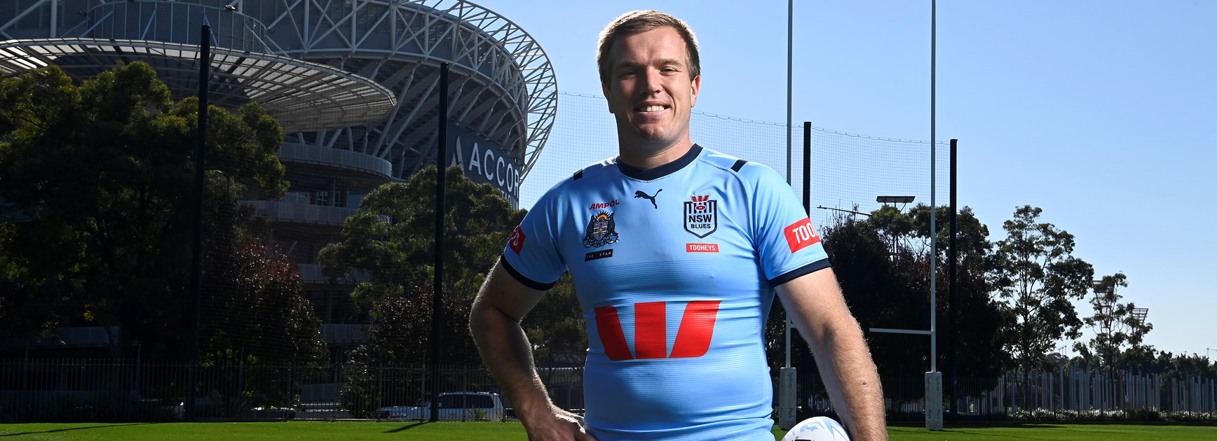 Oh Captain, My Captain!....NSW Blues skipper Jake Trbojevic ready for battle