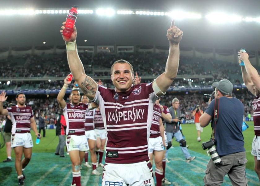 Memories....Anthony Watmough enjoyed plenty of success in his 286 game career for the Sea Eagles