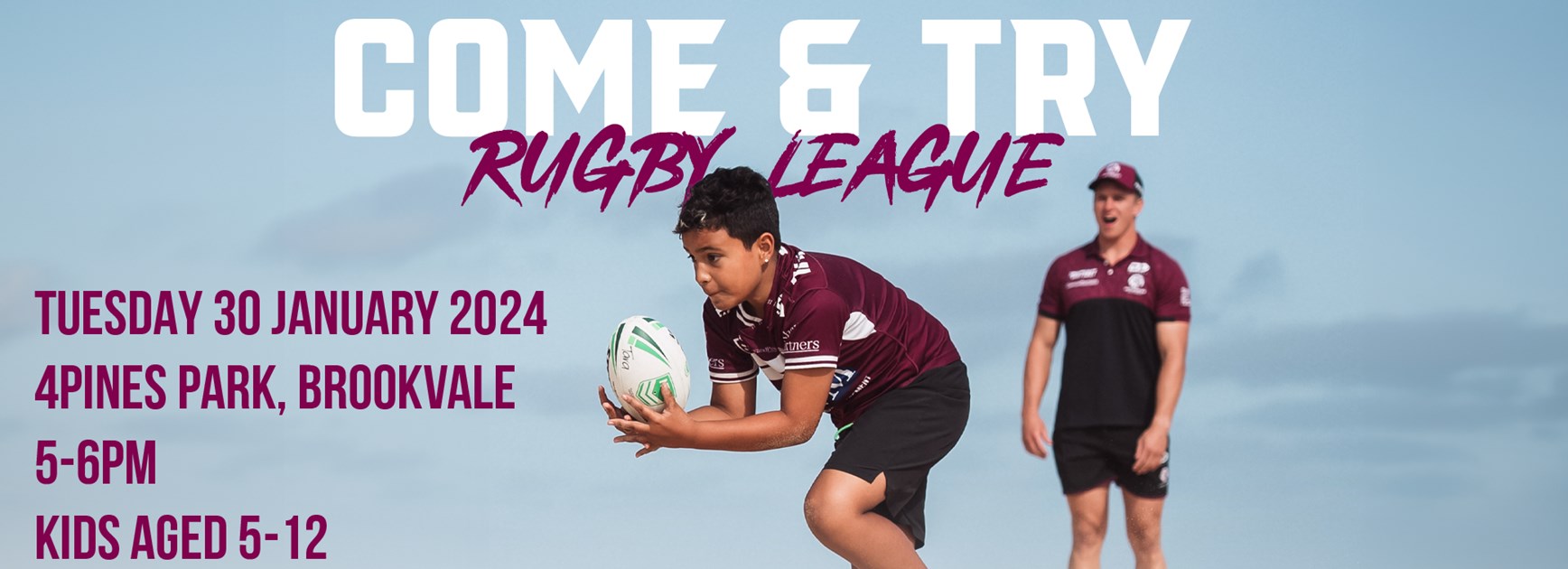 Come and Try Clinic for young Sea Eagles fans