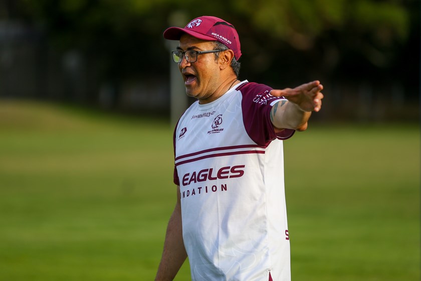 Keith Hanley is the Head Coach of Manly's inaugural Harvey Norman Women's team