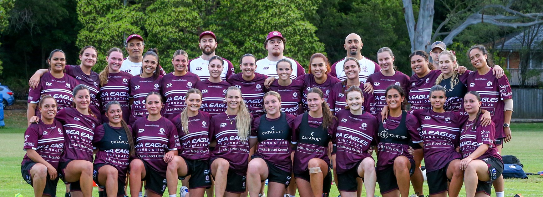 Training underway for Manly's Harvey Norman Women's team