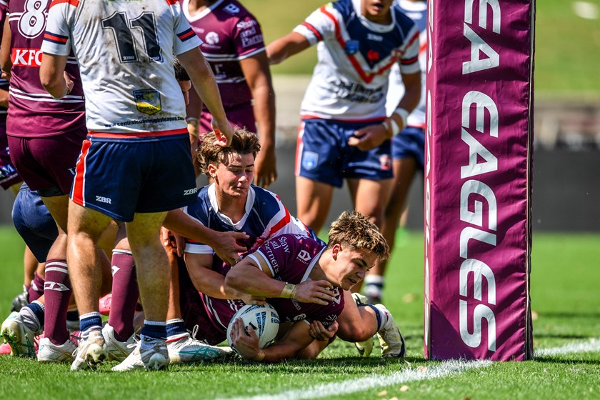 Oh so close....Manly missed out on making the Harold Matthews Cup finals by one point after a draw with Central Coast Roosters 