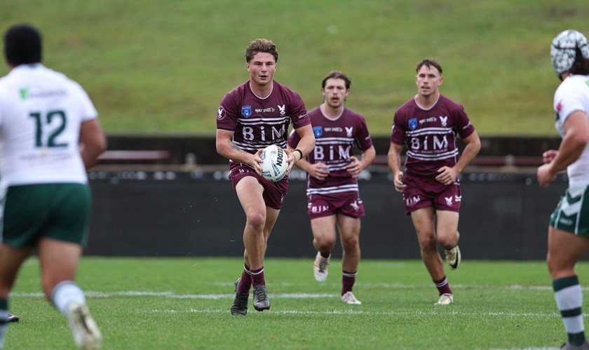 Jake Watmough is enjoying a strong season for Manly Leagues 
