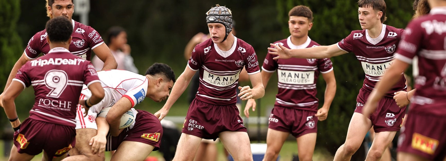 Proud locals...the Sea Eagles U16s Development team has 23 players from the Manly District Junior Rugby League 
