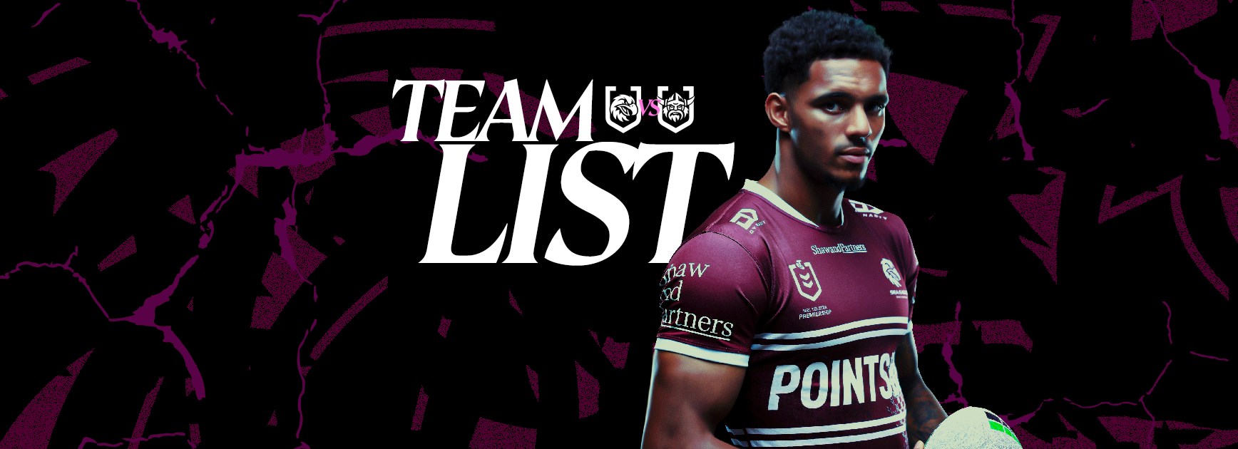 NRL Team List: Round 9 vs Raiders