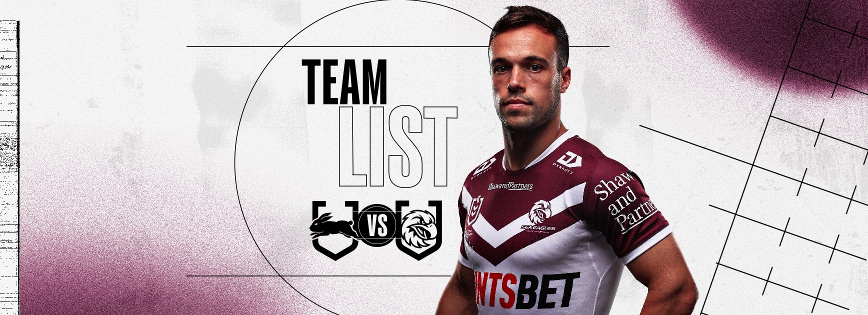 NRL Team List: Round 16 vs Rabbitohs