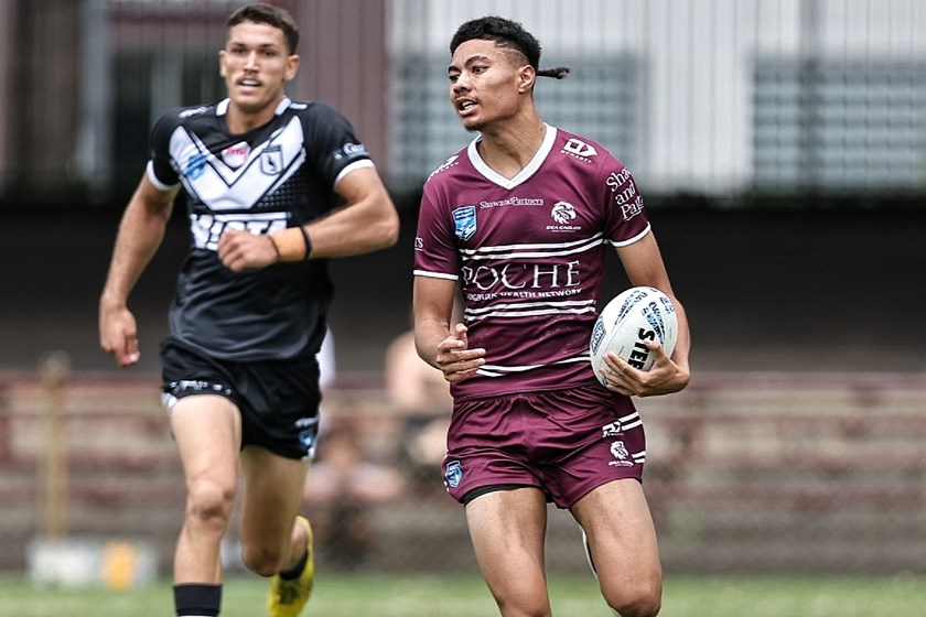 Can fly....winger Druzel Taula scored two tries and caused plenty of havoc in open space