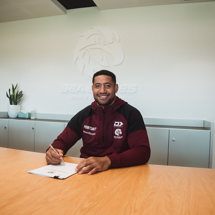 Sea Eagles extend Taniela Paseka out to 2029