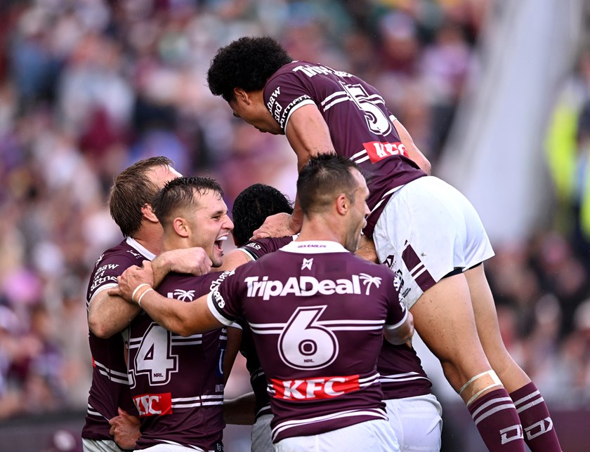 Manly defeated Parramatta 32-12 at 4 Pines Park in Round 12 last year