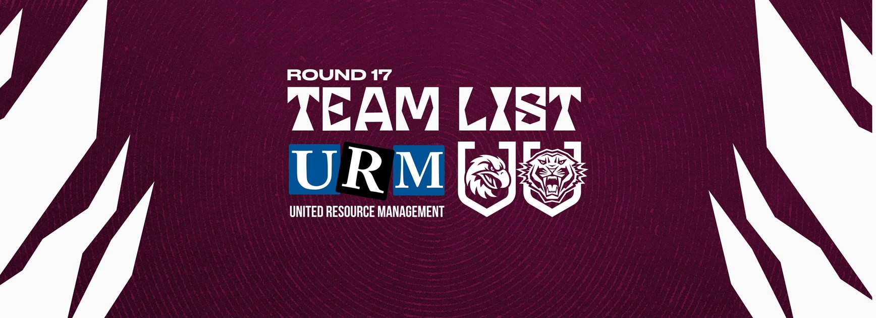 Team List: NRL Round 17 vs Wests Tigers