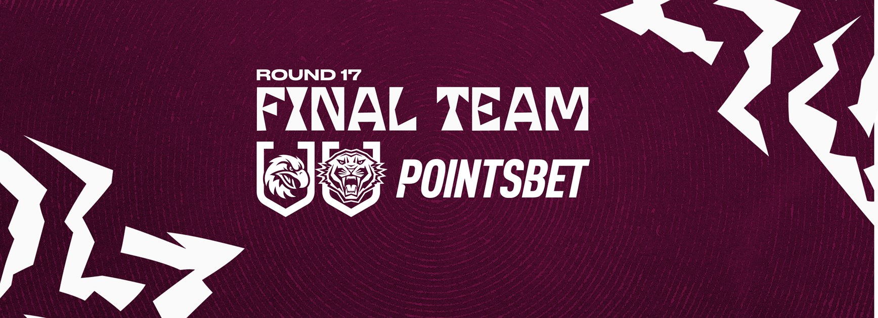 Final Team: Round 17 vs Tigers