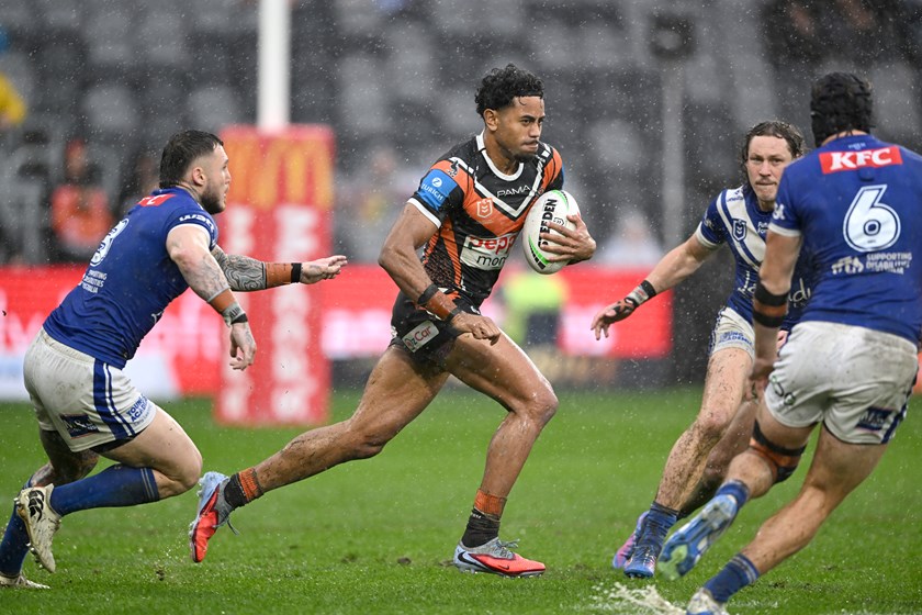 Jahream Bula returned from a hamstring injury against the Bulldogs in Round 22 