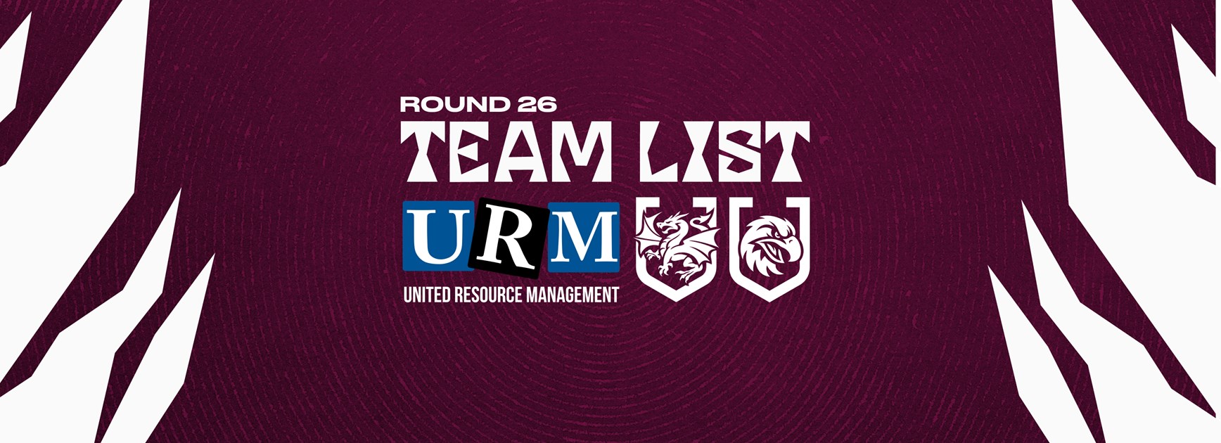 Team List: NRL Round 26 vs Dragons