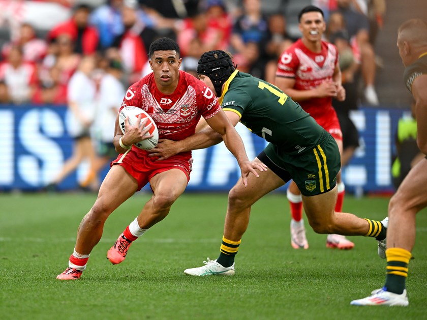 Koula against the Kangaroos in the Pac Champs final in 2024