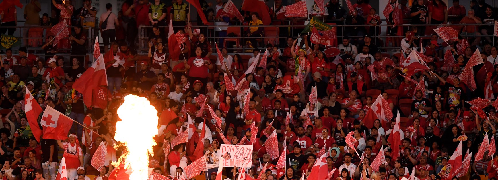 Sea [of Red] Eagles at Suncorp