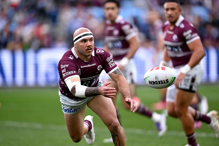Tevaga: One of only three Manly players to play all 24 games in 2025