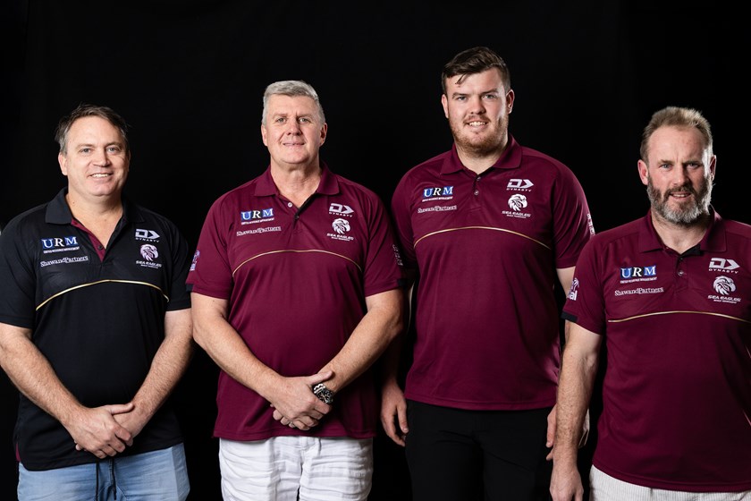 L-R: Luke Phillips, Ray Windle, Tom Giles, Chris Crotty