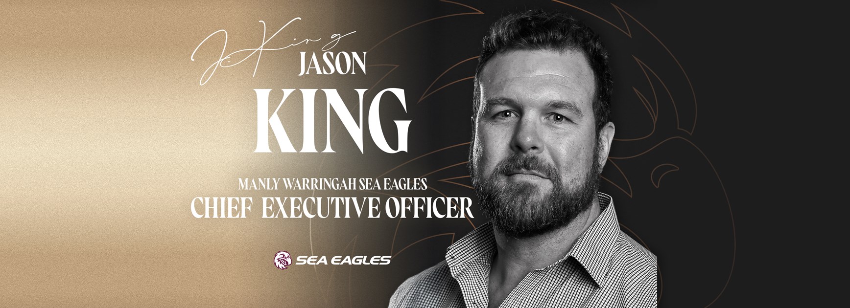 Sea Eagles appoint Jason King as CEO