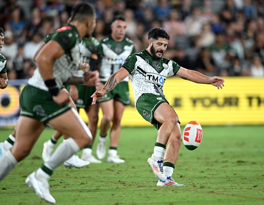 Dockar-Clay in action for Māori All Stars in 2025