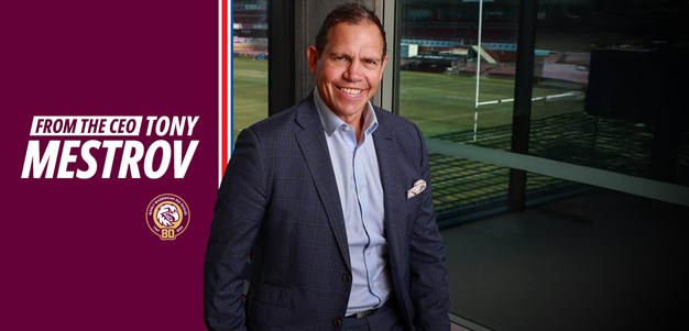 Christmas message from departing CEO Tony Mestrov