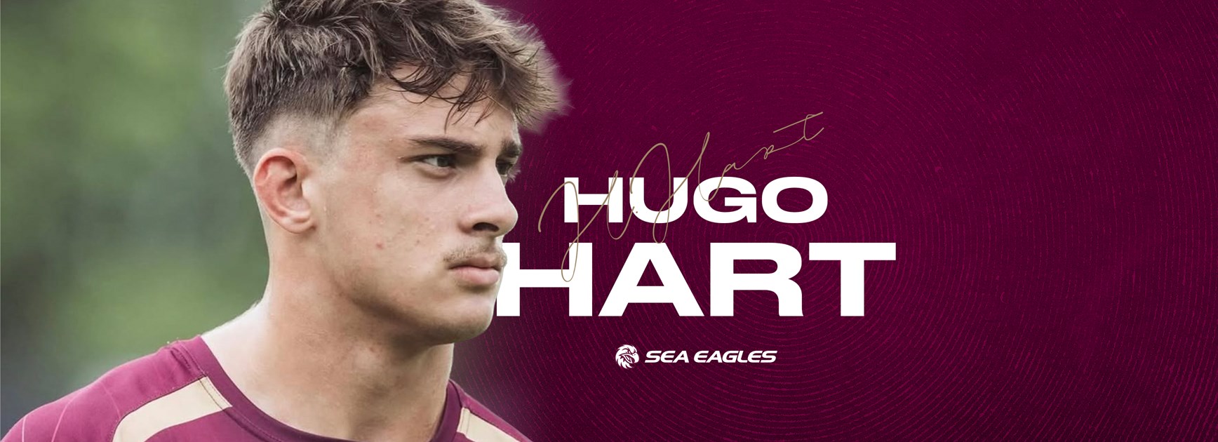 Hugo Hart signs new three-year deal at Manly