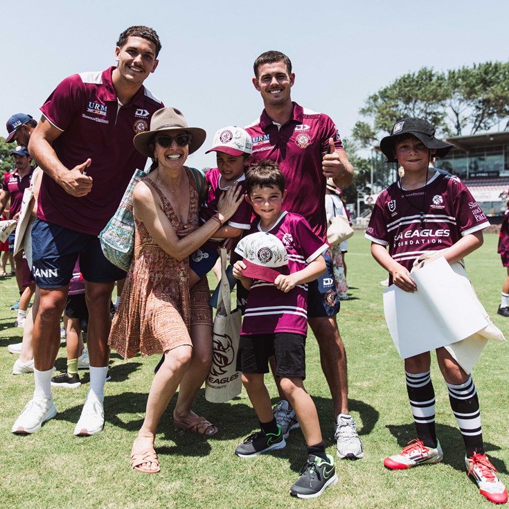 Gallery: Sea Eagles Summer Clinic