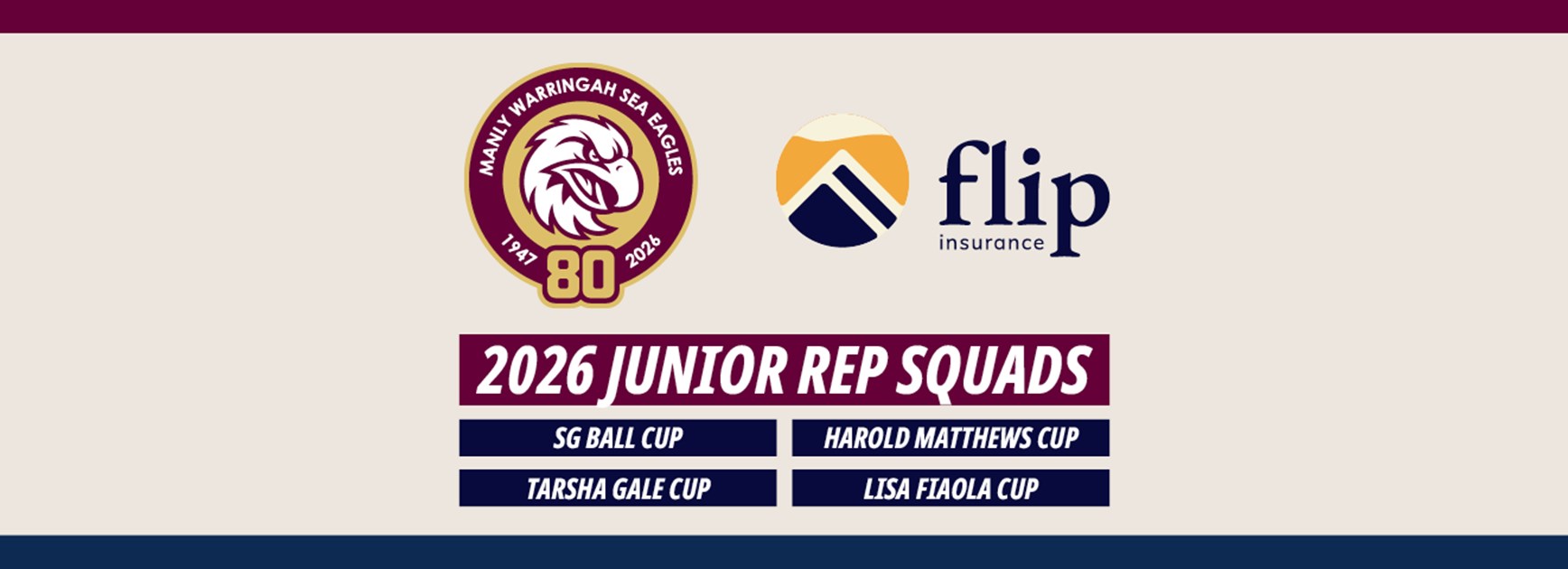 Sea Eagles confirm 2026 Junior Rep Squads