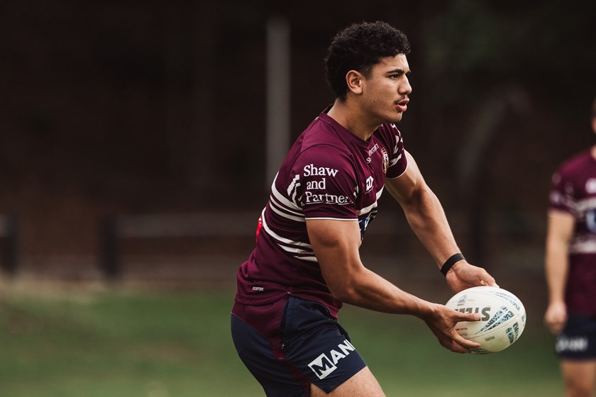 Playing up: Local junior and captain of last year's Harold Matthews team, Sifa Oldfield 