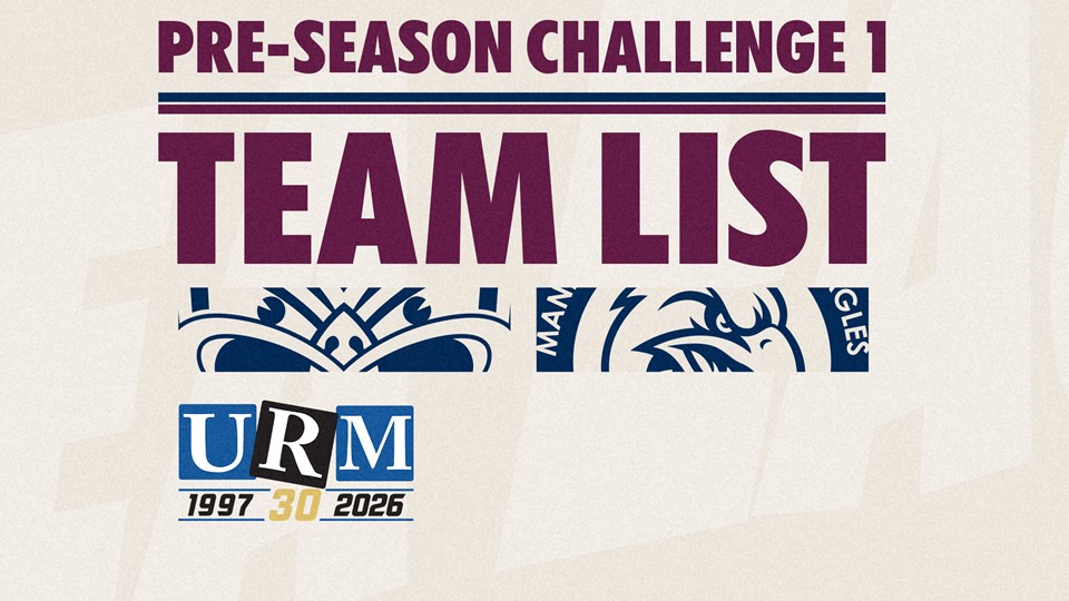 Team List: Pre-season Challenge vs Warriors