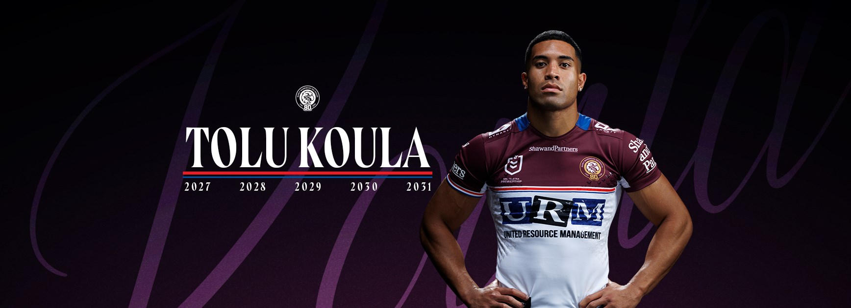 New five-year deal for Koula at Manly