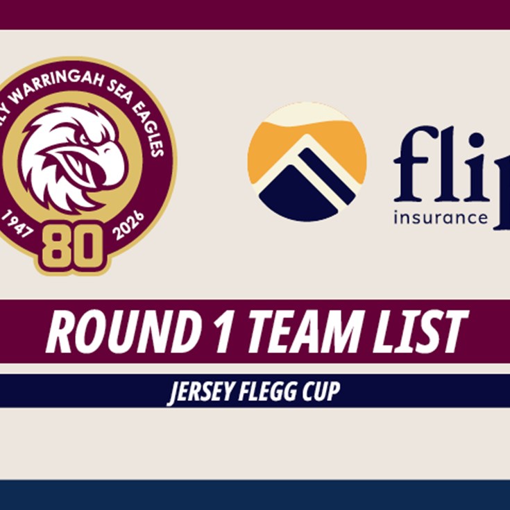 Team List: Jersey Flegg Cup Round 1 vs Raiders