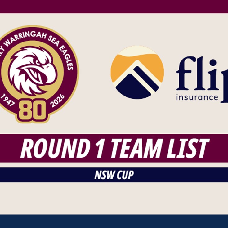 Team List: NSW Cup Round 1 vs Raiders