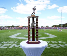 Playing for the Malcolm Reilly Challenge Trophy