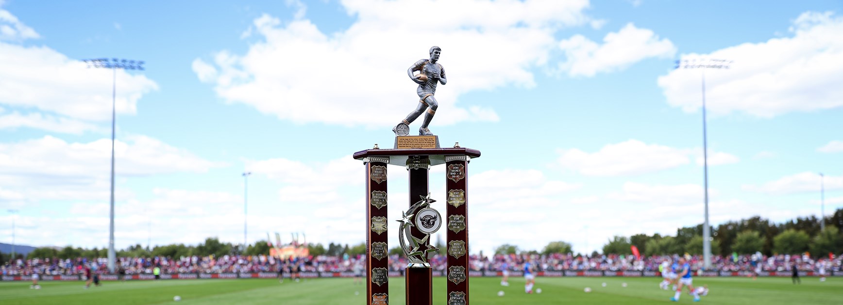 Playing for the Malcolm Reilly Challenge Trophy
