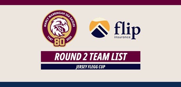 Team List: Jersey Flegg Cup R2 vs Knights