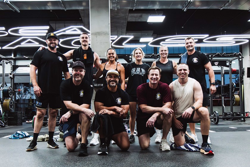 The Morning Crew: Former Manly players sweating it out at Penn Centre of Excellence