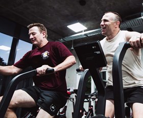 Manly greats keeping fit & connected