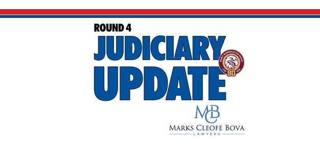 Judiciary: Round 4 vs Roosters
