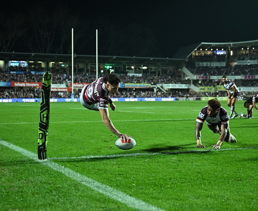 Faulalo bagged a double against the Broncos in Round 13 last season