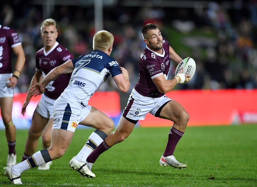 'Foz' scored one of nine tries against the Cowboys in 2021 at 4 Pines Park