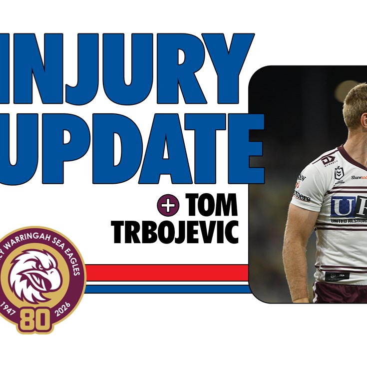 Injury Update: Tom Trbojevic