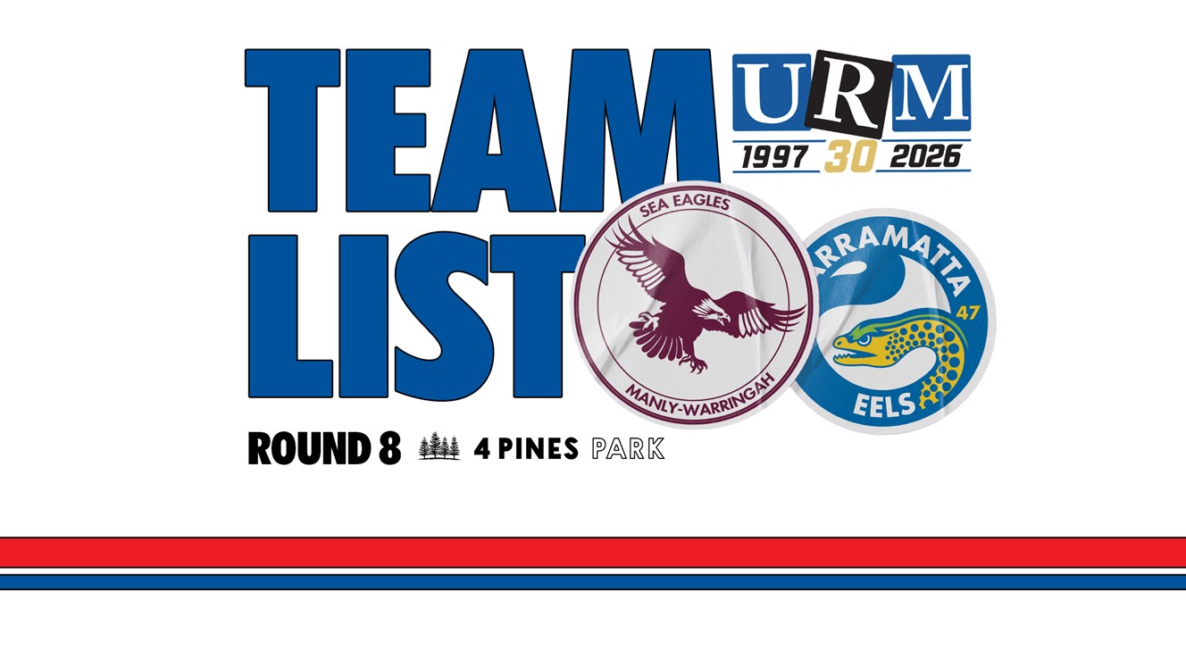 Team List: NRL ANZAC Round vs Eels