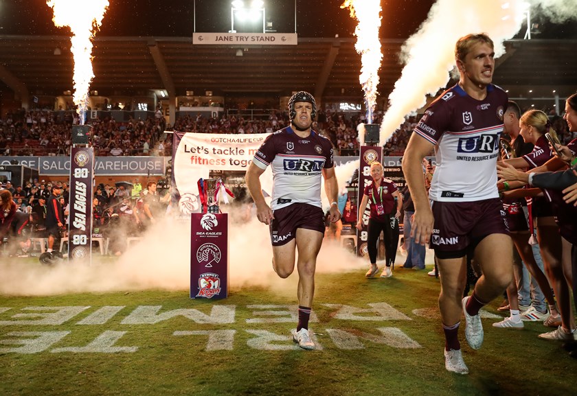 Jake Trbojevic will lead the team out for what will be his 100th appearance at 4 Pines Park