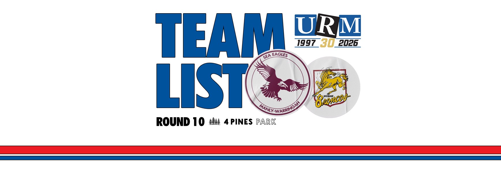 Team List: NRL Round 10 vs Broncos